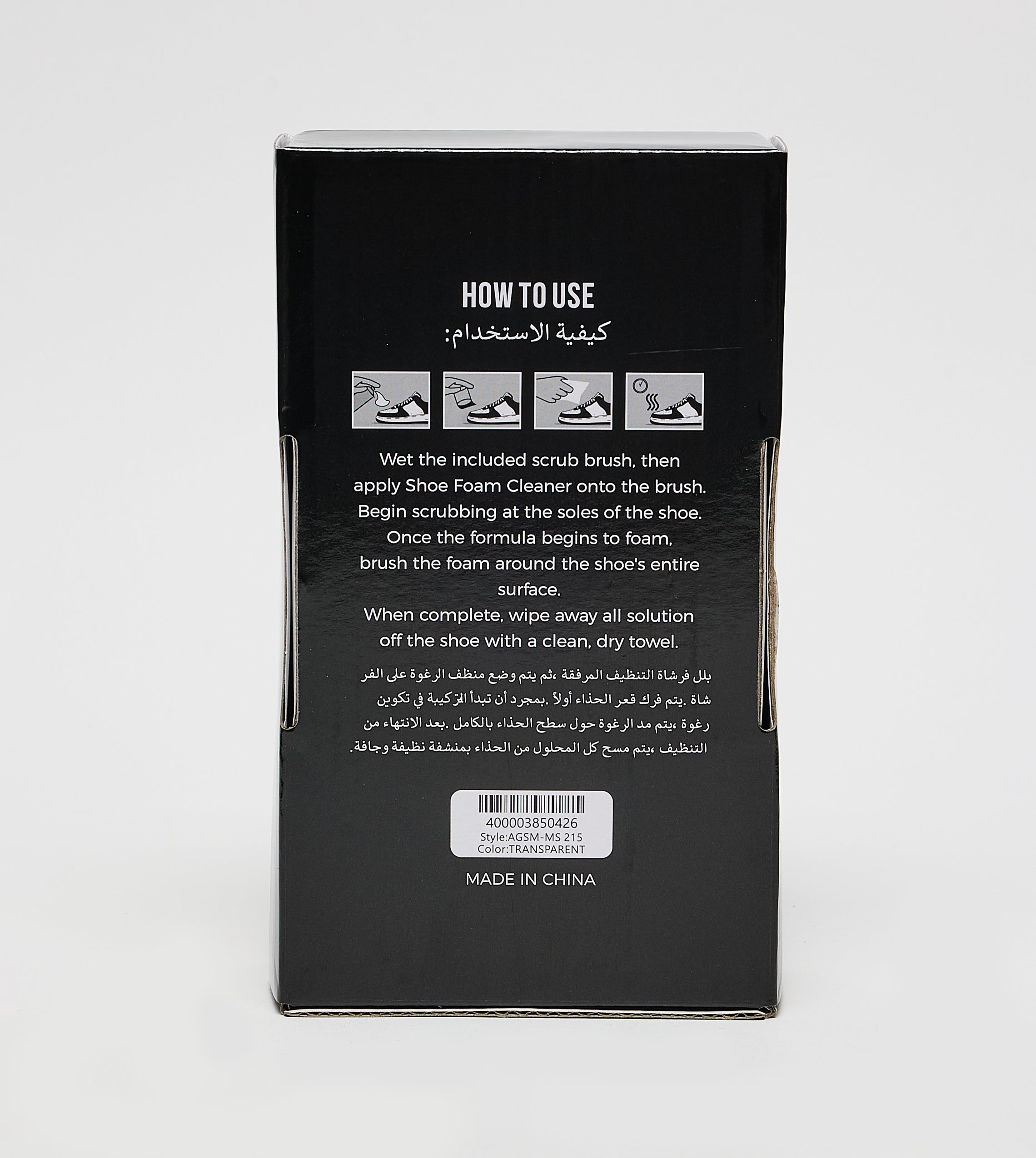 SHOE FOAM CLEANER TRANSPARENT - view 4