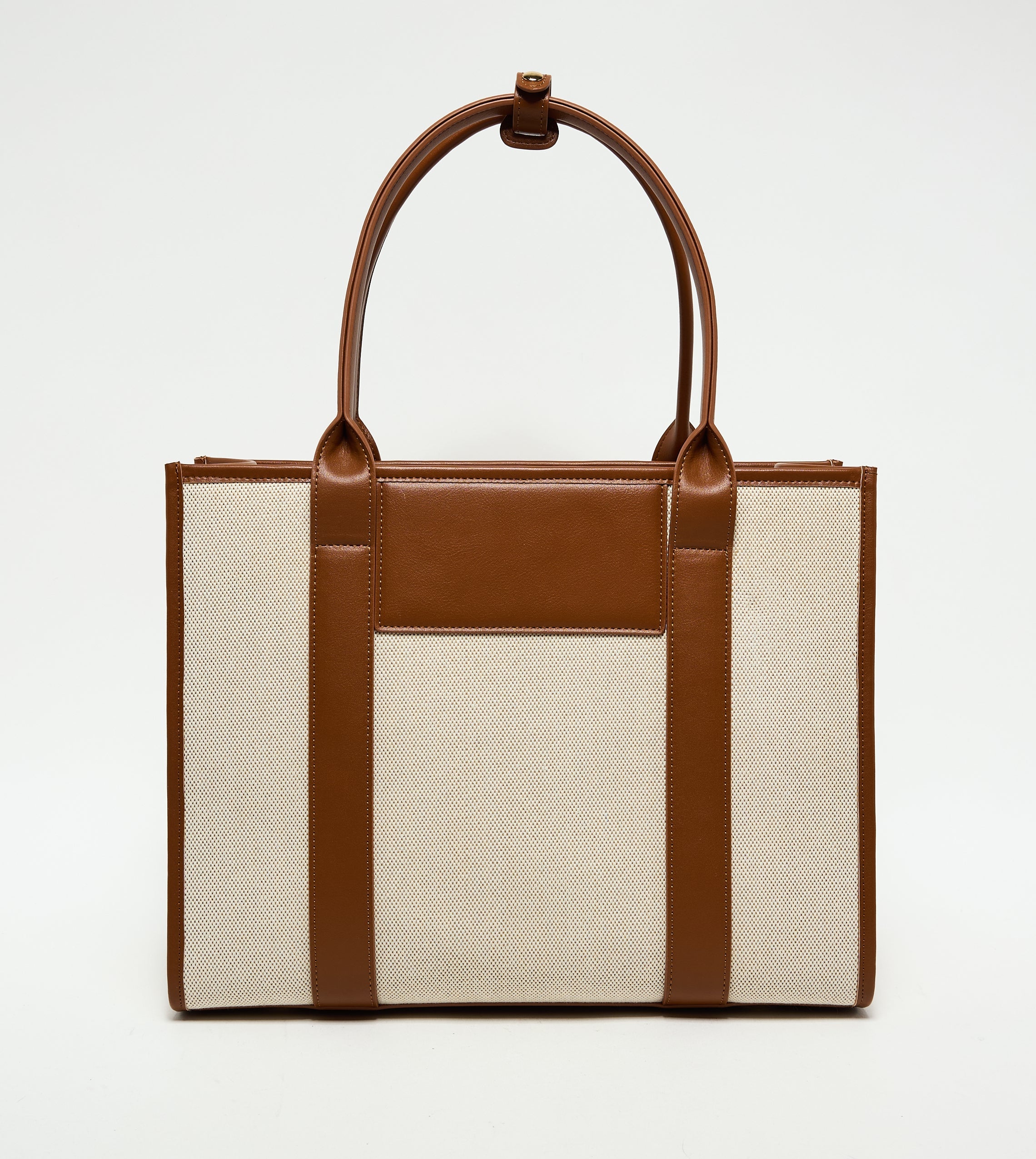 Minimalist Women's Brown Tote Bag - view 2