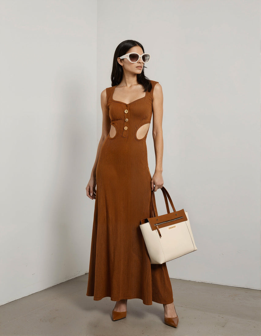 Minimalist Women's Multicolor Tote Bag - view 2