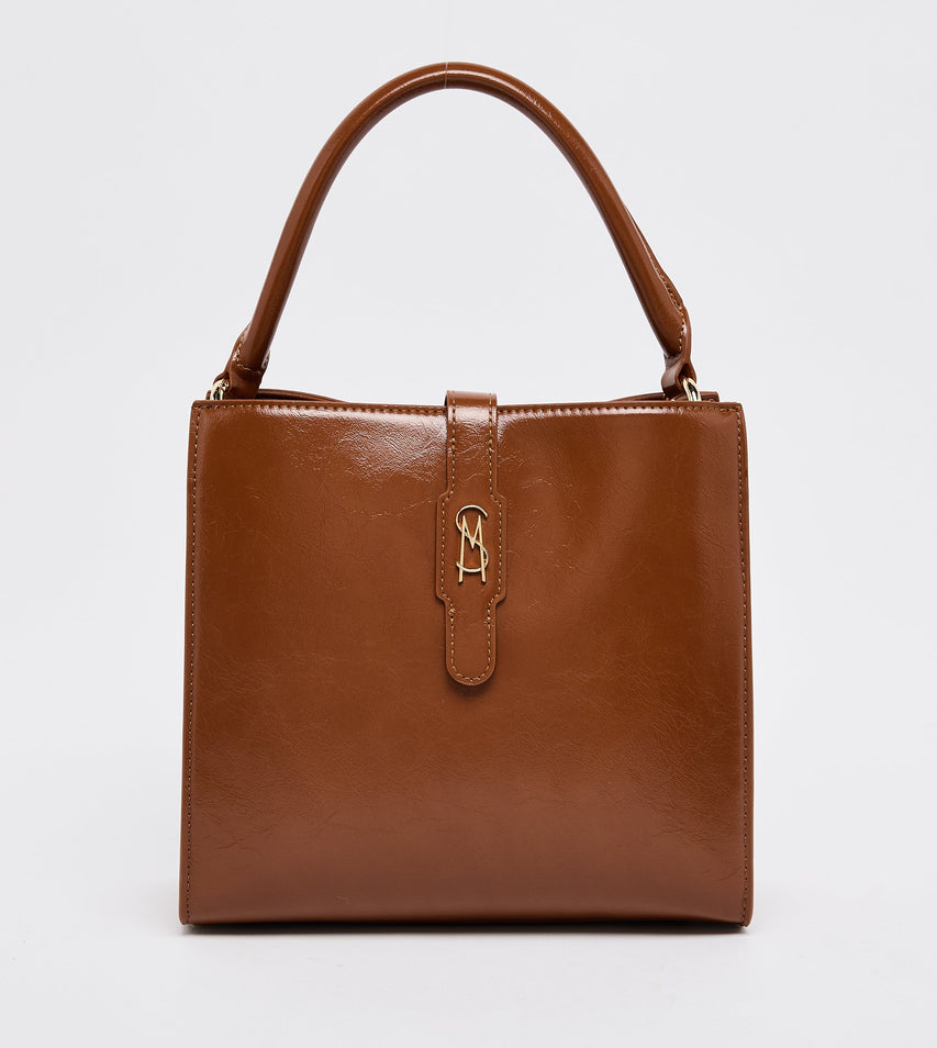 Daily Women's Tan Satchel Bag