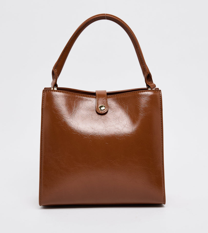Daily Women's Tan Satchel Bag - view 2