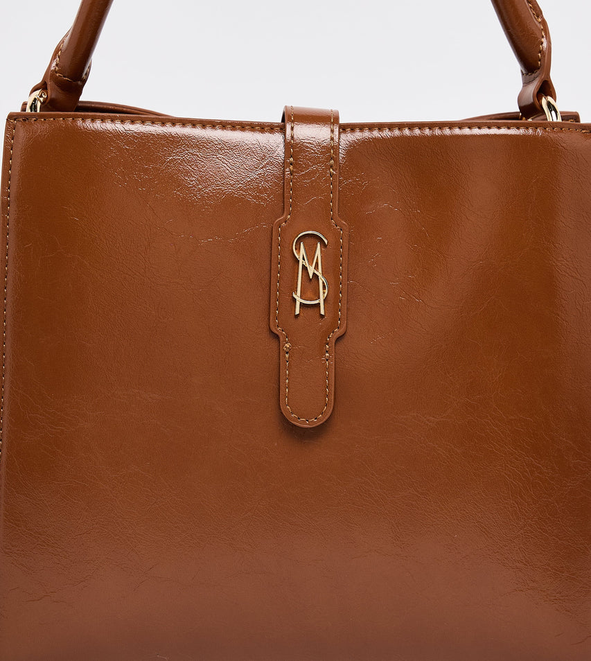 Daily Women's Tan Satchel Bag - view 5