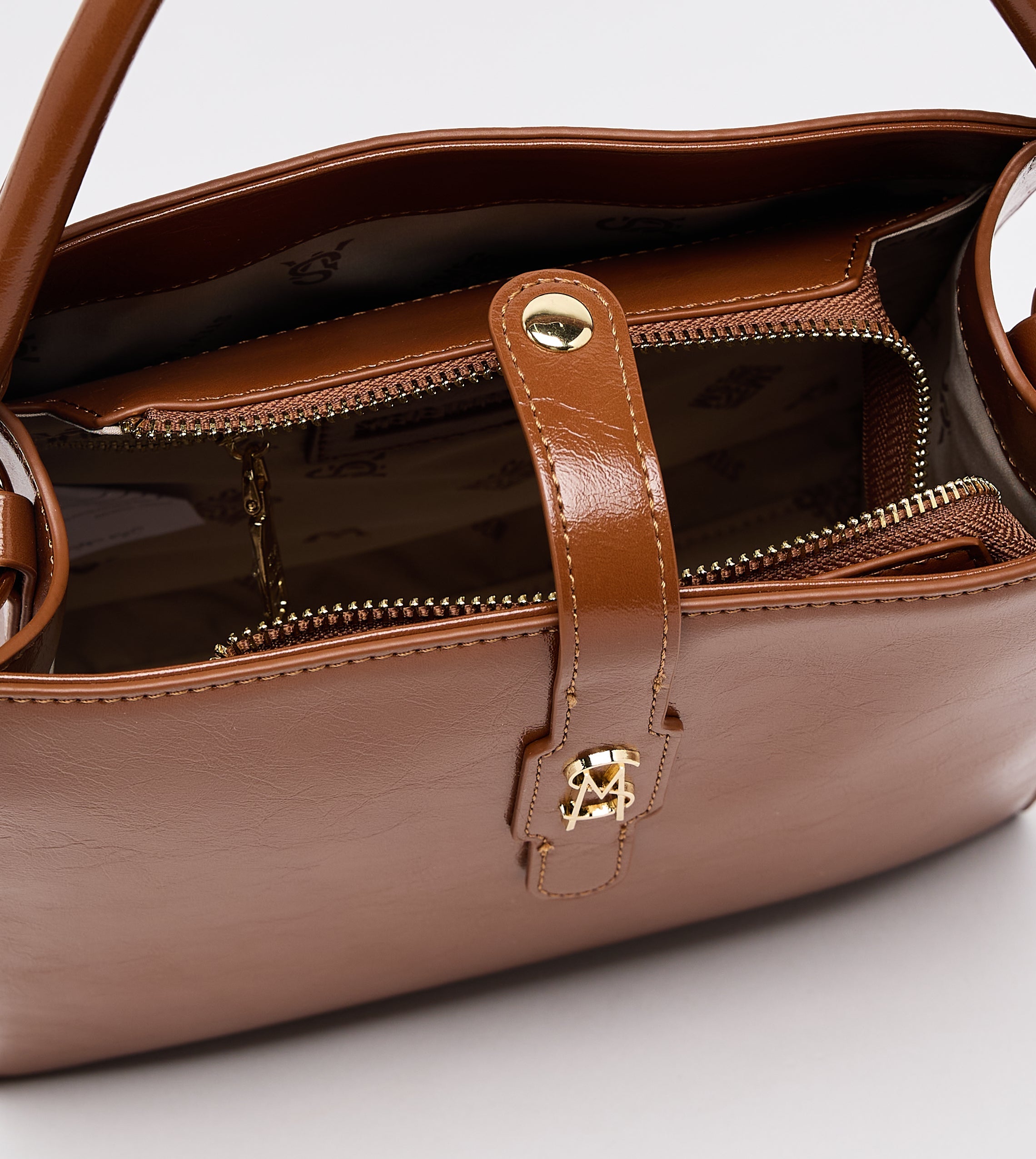 Daily Women's Tan Satchel Bag - view 4