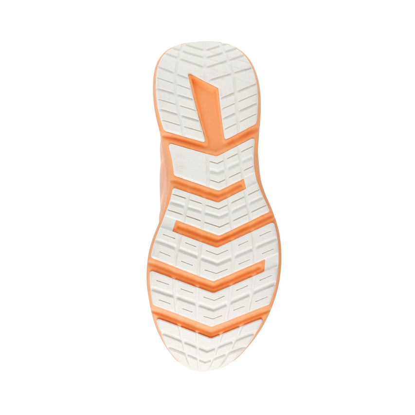 Steve Madden Airball women's peach platform sneakers, detail view