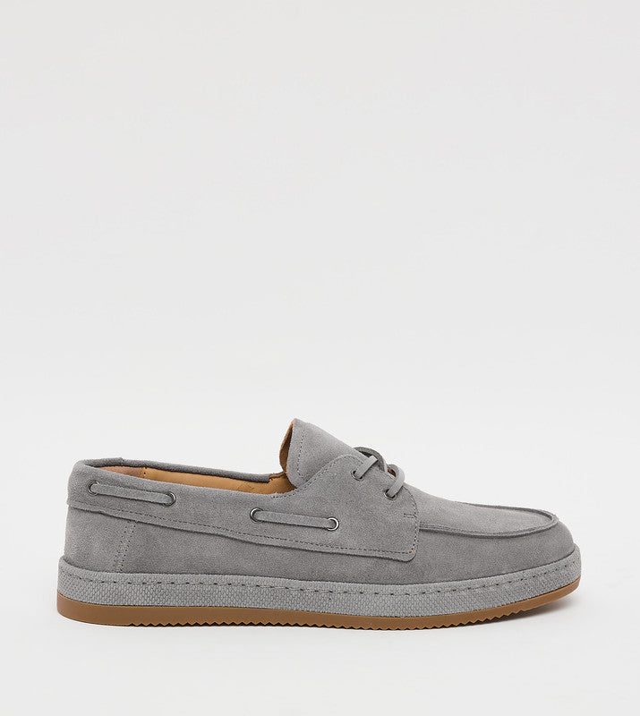 Steve Madden Argylee men's grey lace-up casual sneakers, featured view