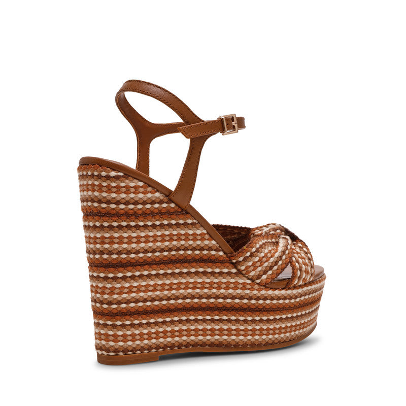 Steve Madden Aztec cognac multicolour wedges, product view 2
