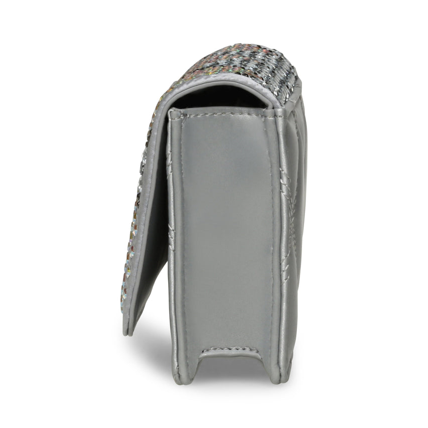 BADDI SILVER CROSSBODY BAG