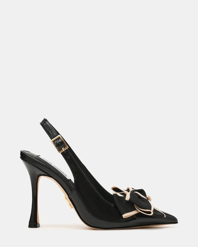 Steve Madden Balina Women's Black Pumps - side profile