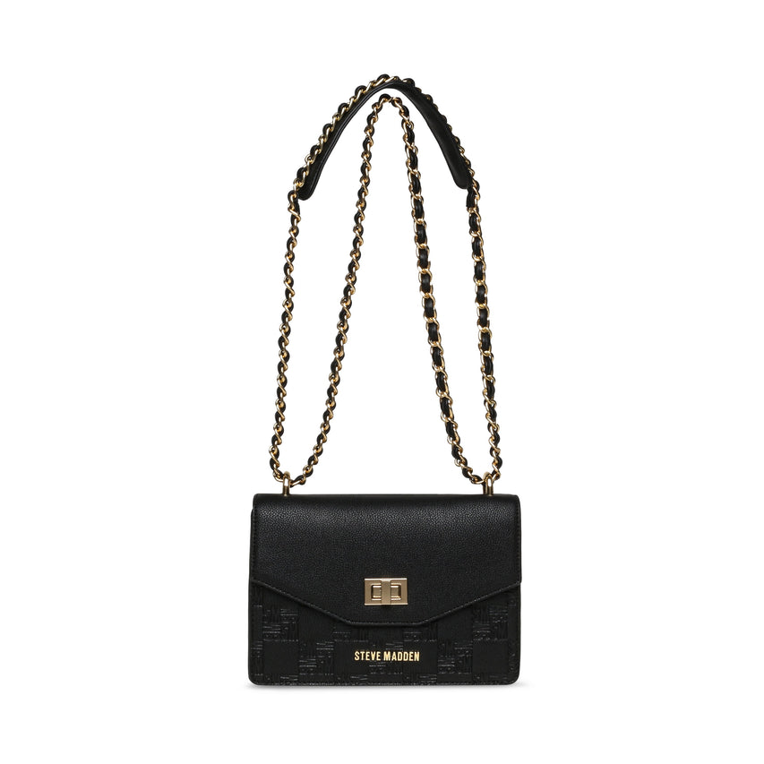 BAMARA-2 BLACK MULTICOLOR CROSSBODY