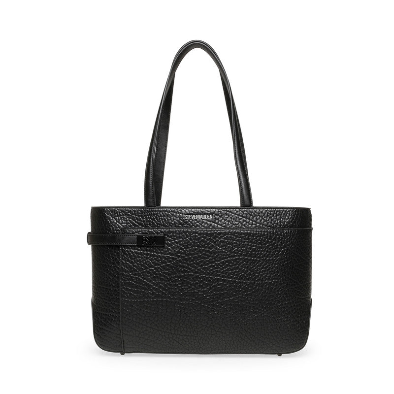 Steve Madden Bavanti Women's Black Tote Bag - front view