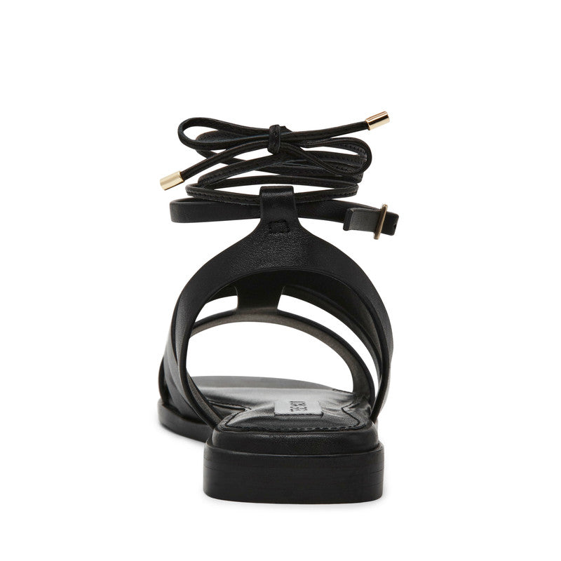 Bellevue Black Women's Flat Sandals - view 3