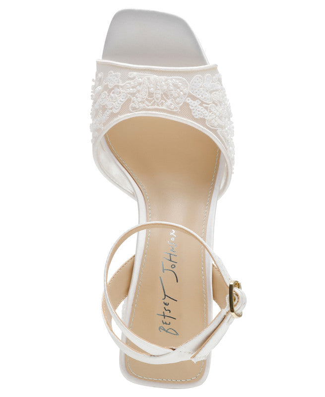 SB-Junie Women's Ivory Heeled Sandals - view 4