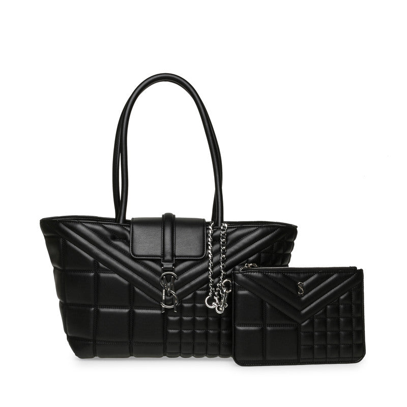 Bflore Women's Black Multicolor Tote Bag