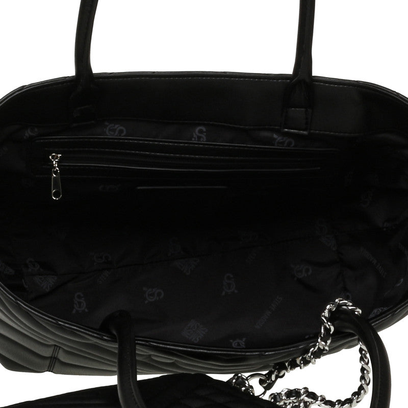 Bflore Women's Black Multicolor Tote Bag - view 5