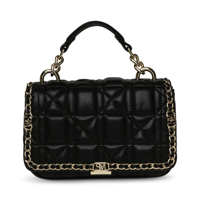 BGRETELT BLACK MULTICOLOR SATCHEL BAG