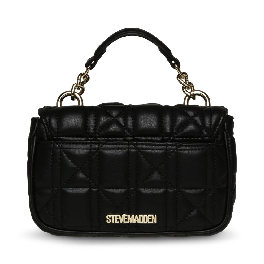 BGRETELT BLACK MULTICOLOR SATCHEL BAG