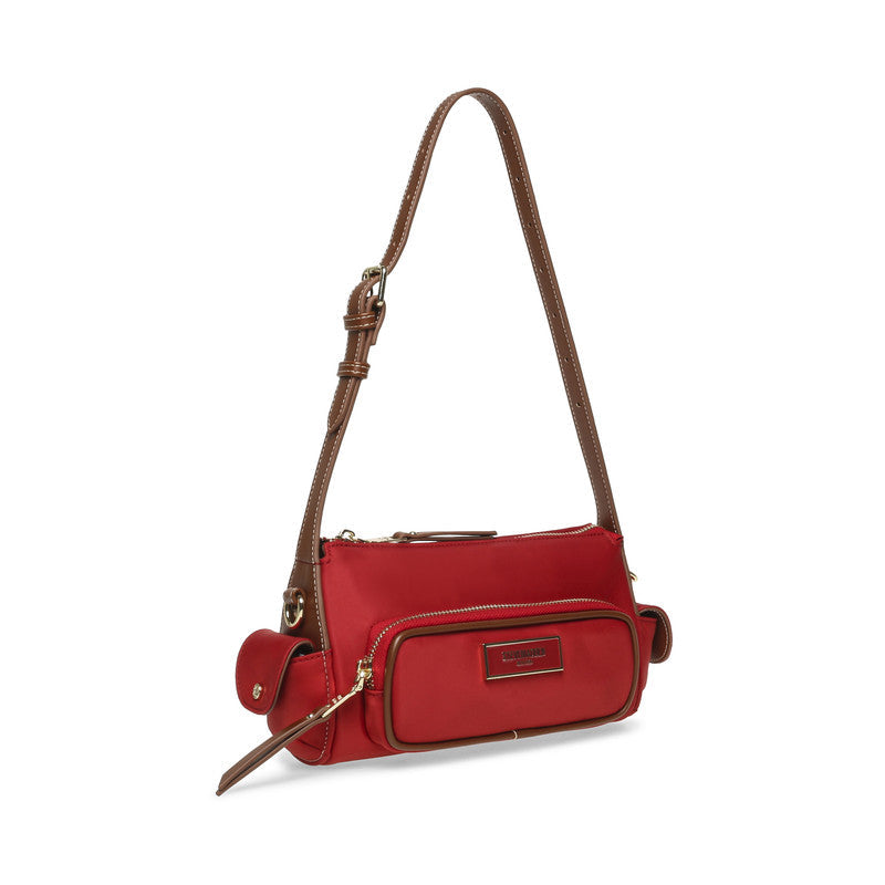 Steve Madden Bjordi-n Women's Red Shoulder Bag - three-quarter view
