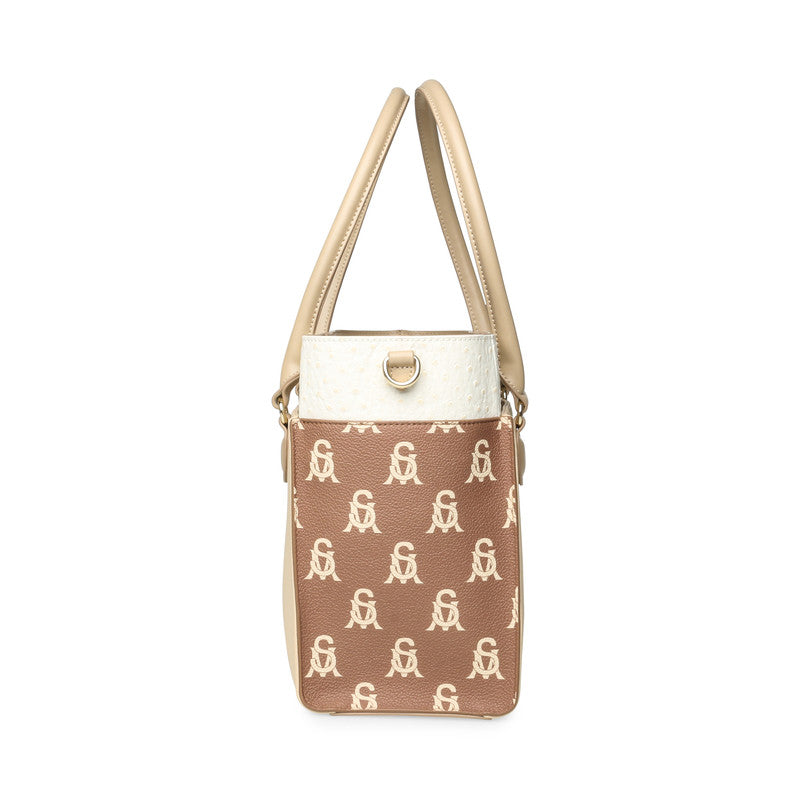 BMARIOSE CAMEL TOTE BAG