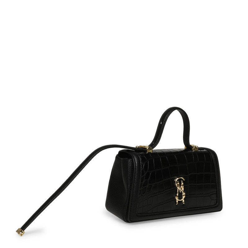 Bquill-C Black Multicolor Women's Shoulder Bag