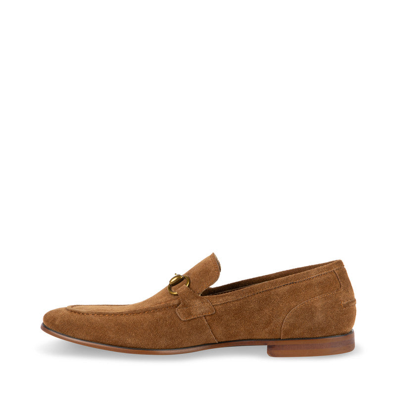 Steve Madden Braave Men's Tobacco Loafers - opposite side profile - view 4