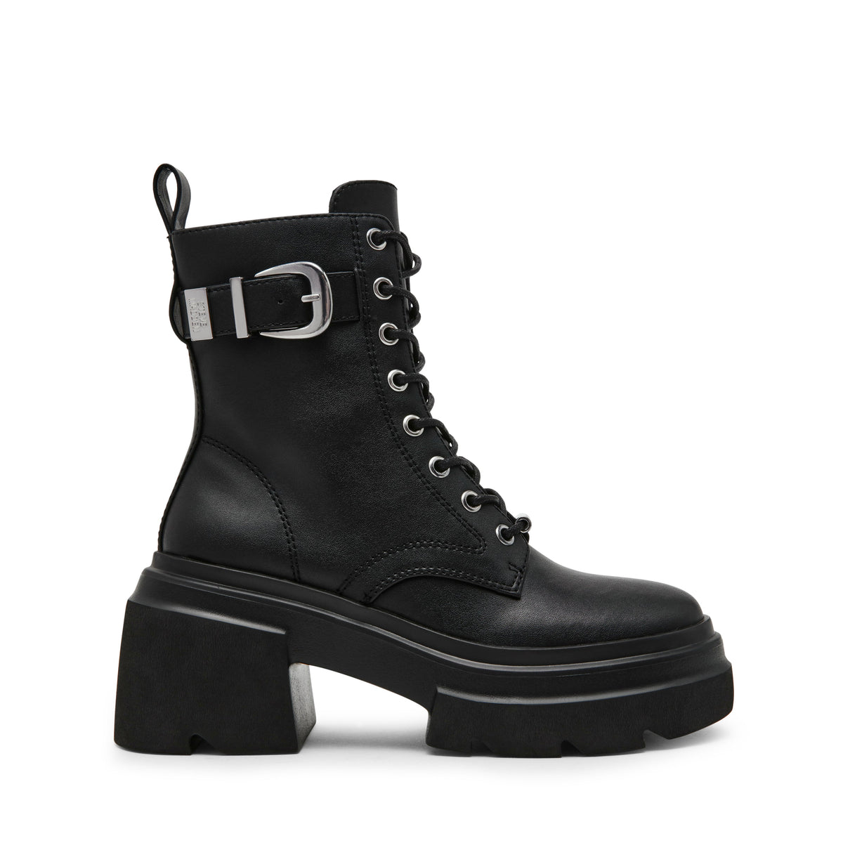 Steve Madden Braker Women's Black Ankle Boots, featured product view