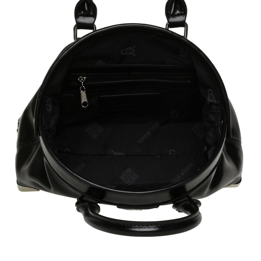 BREA-P BLACK MULTICOLOR SATCHEL BAG