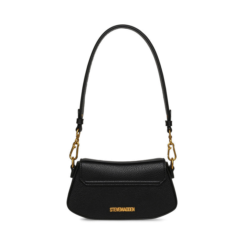 Steve Madden Btaiga-e Women's Black Shoulder Bag - back view
