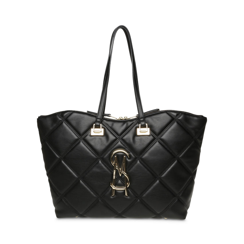 BVUSE BLACK MULTICOLOR TOTE BAG