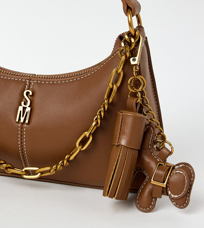 Bz Dt Women's Brown Shoulder Bag - view 4