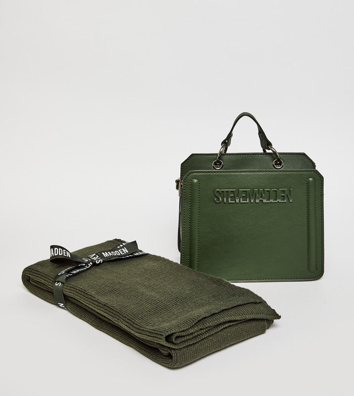 Gift Set Green Women's Shoulder Bag - view 2