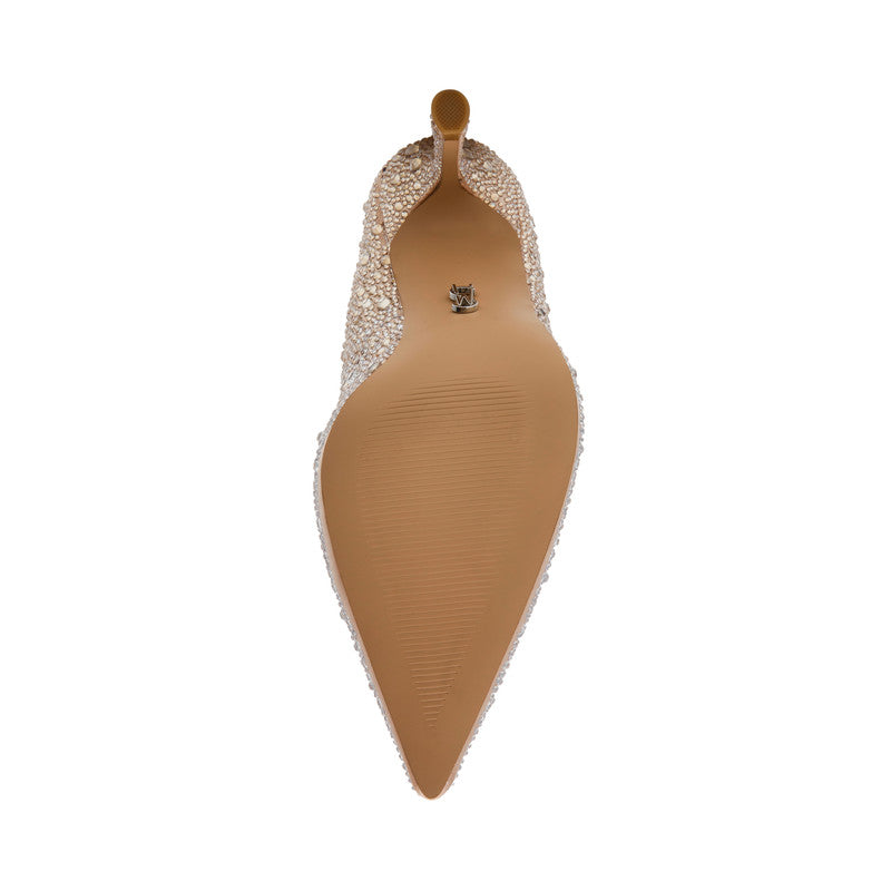 Steve Madden Catarina Women's Champagne Pumps - outsole view