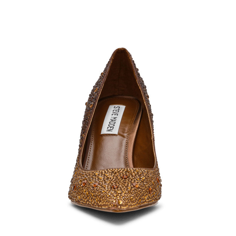 Steve Madden Catarina Women's Brown Pumps - front view