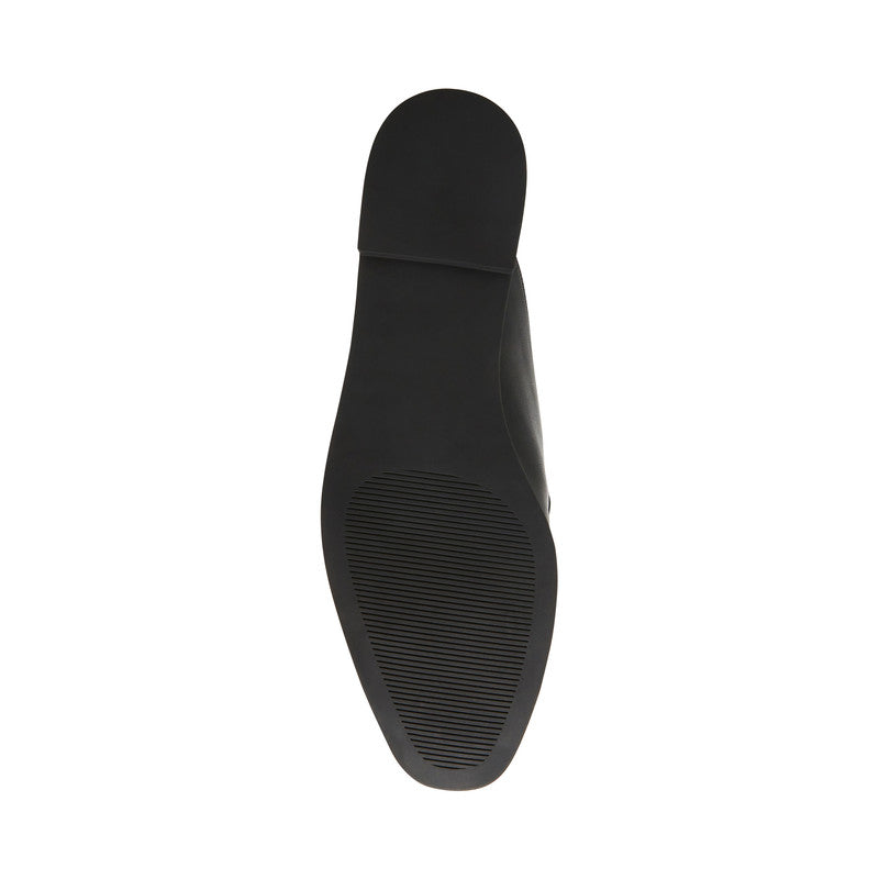 Steve Madden Cayler Women's Black Leather Mules - outsole view