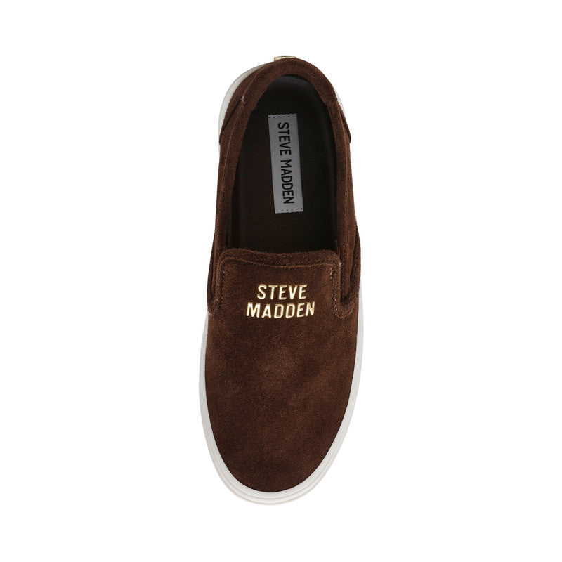 Clifftop Women's Brown Suede Platform Shoes - view 3