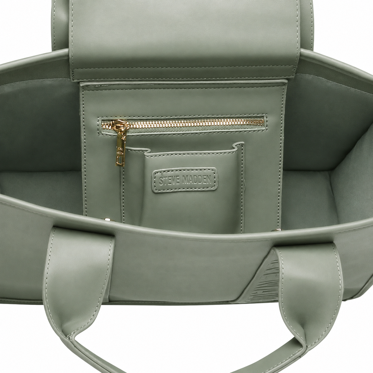 Bwebber-E Women's Olive Green Satchel Bag - view 5