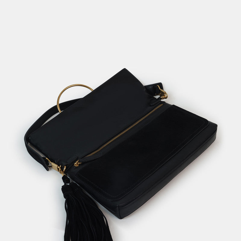 Delilah Women's Black Shoulder Bag - view 3