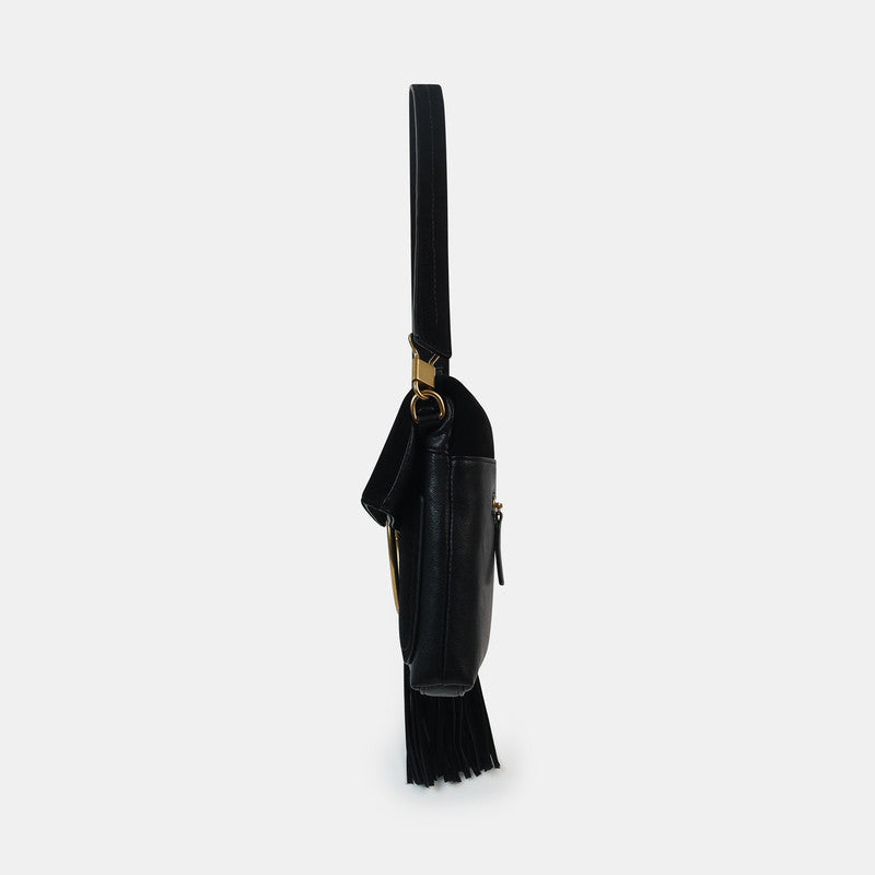 Delilah Women's Black Shoulder Bag - view 4