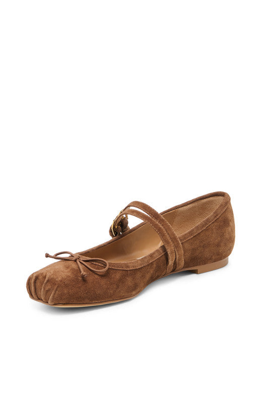 Gibsen Cocoa Women's Ballet Flats - view 6
