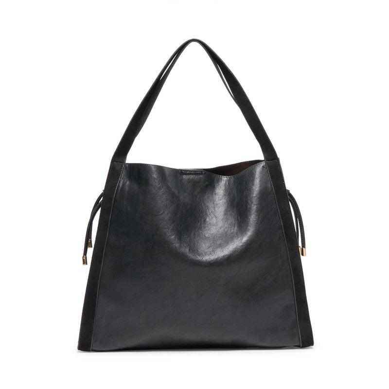 فالون حقيبة كتف نسائية - أسود 