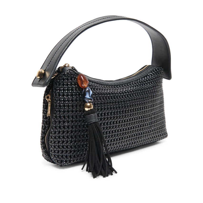 Dolce Vita Zaria-W women's black crossbody bag, front view