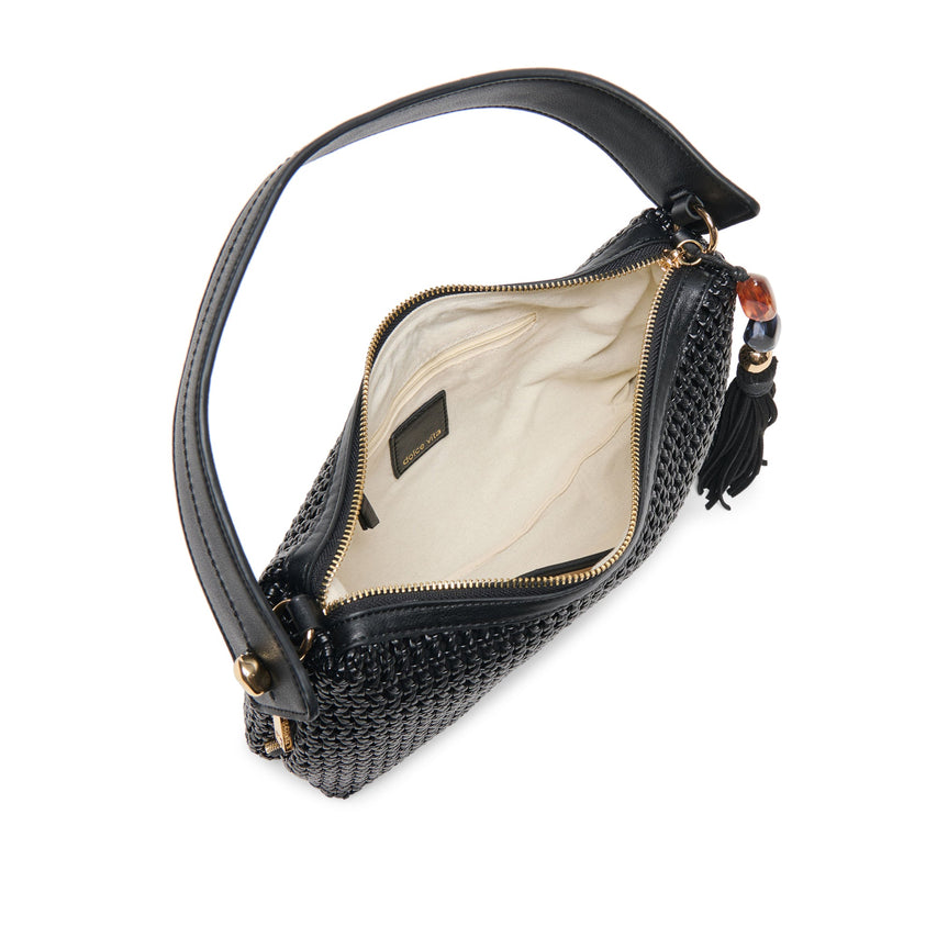 Dolce Vita Zaria-W women's black crossbody bag, side view
