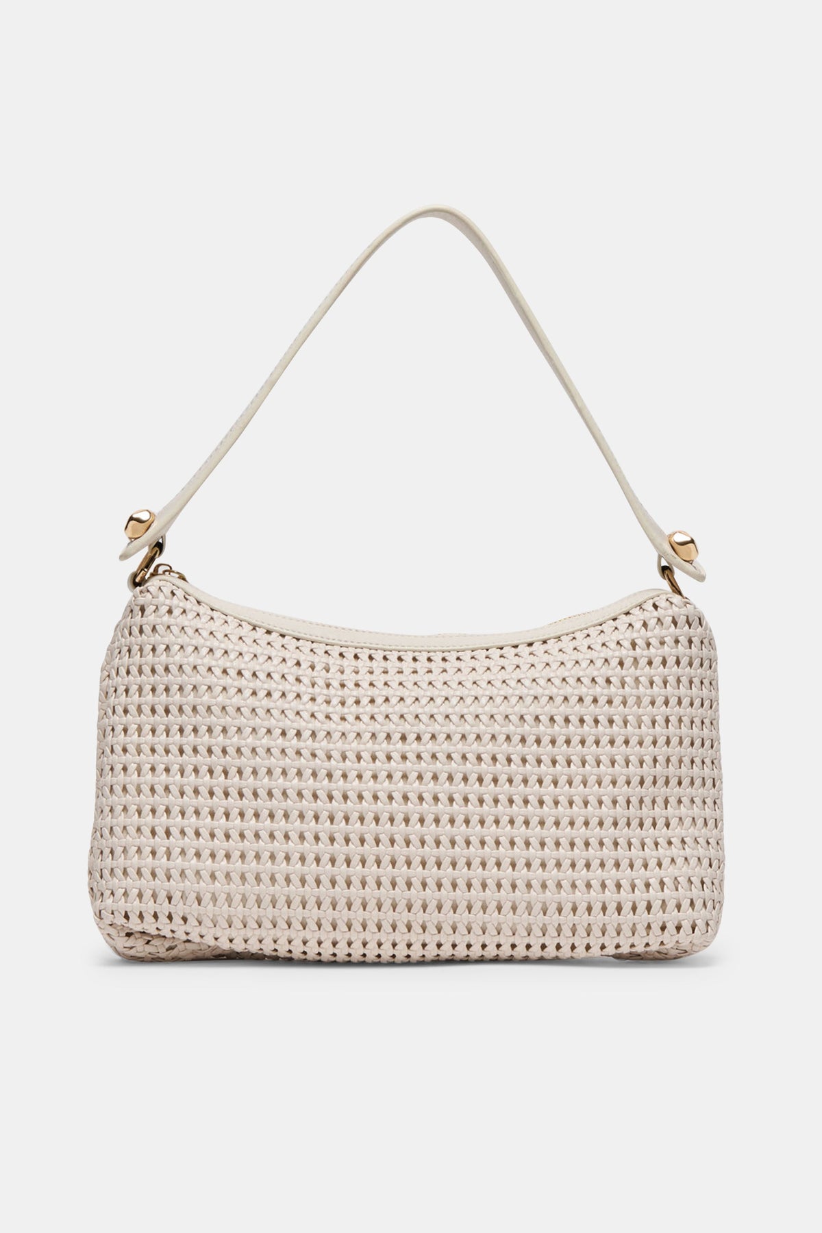 Dolce Vita Zaria-W women's cream crossbody bag, back view
