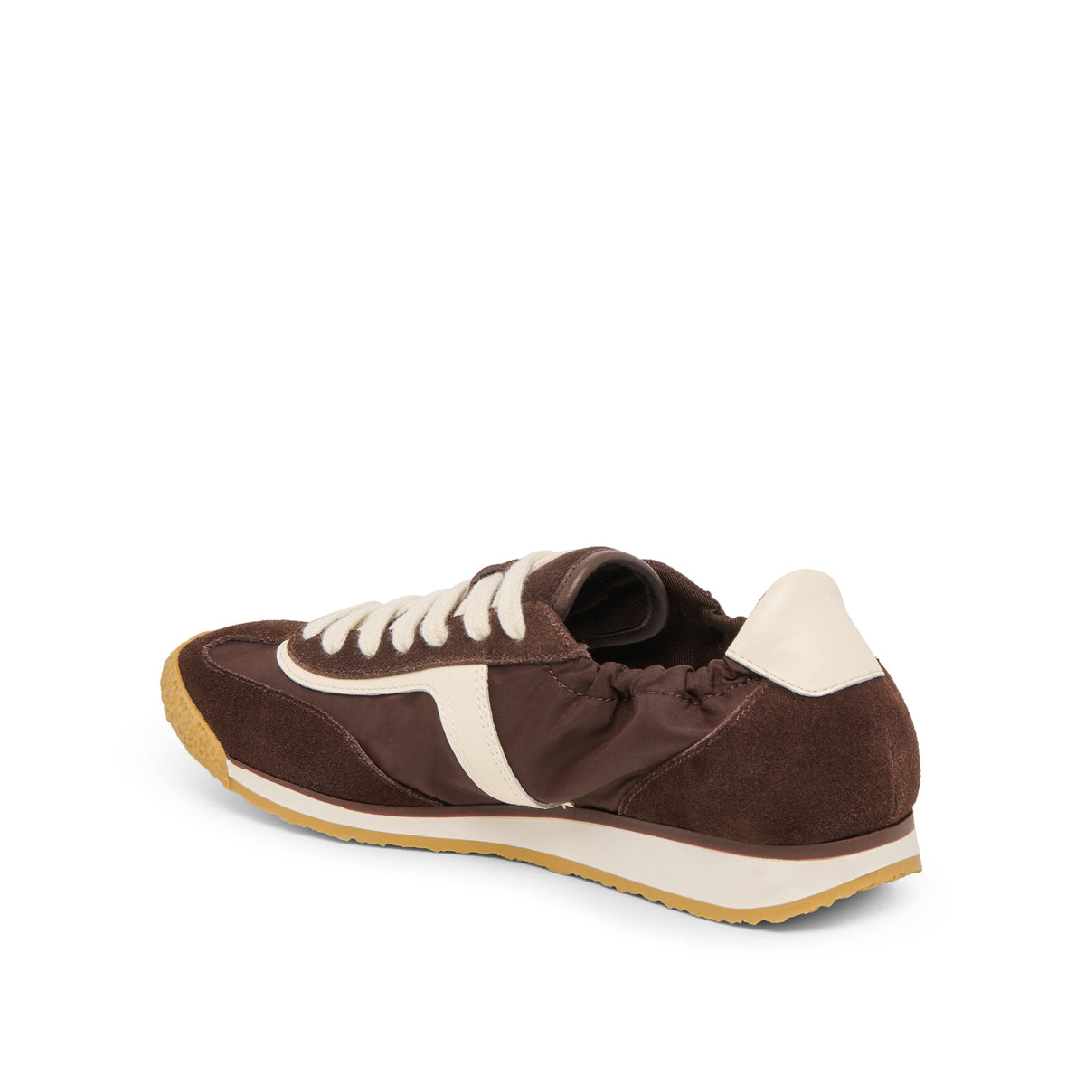 Sariya Dark Brown Women's Low-Top Sneakers - view 2