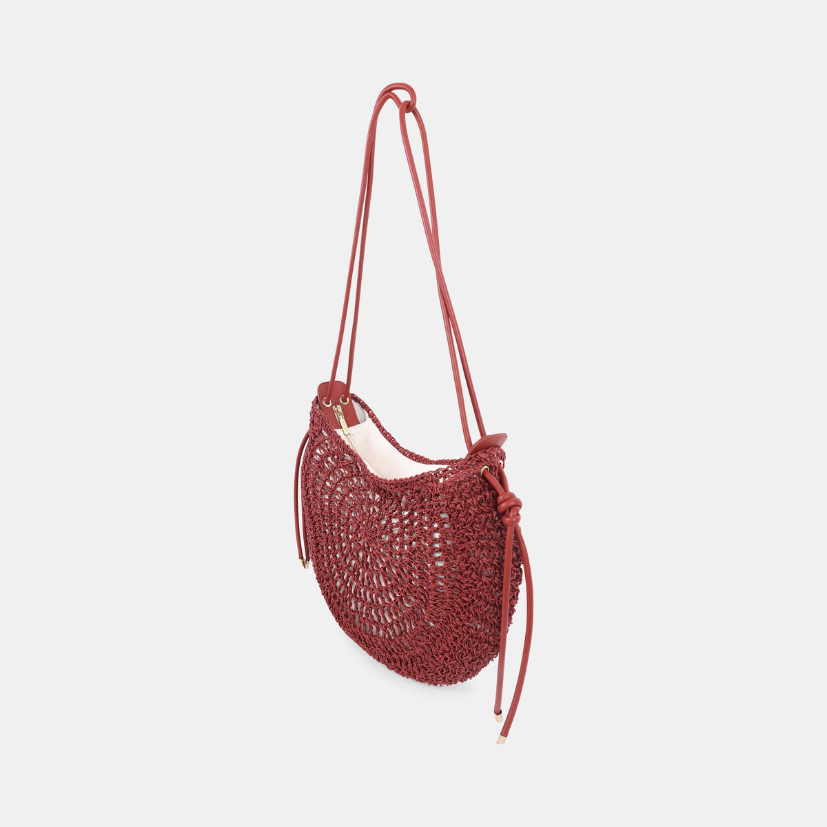 Dolce Vita Freya Red Women's Clutch, angled view