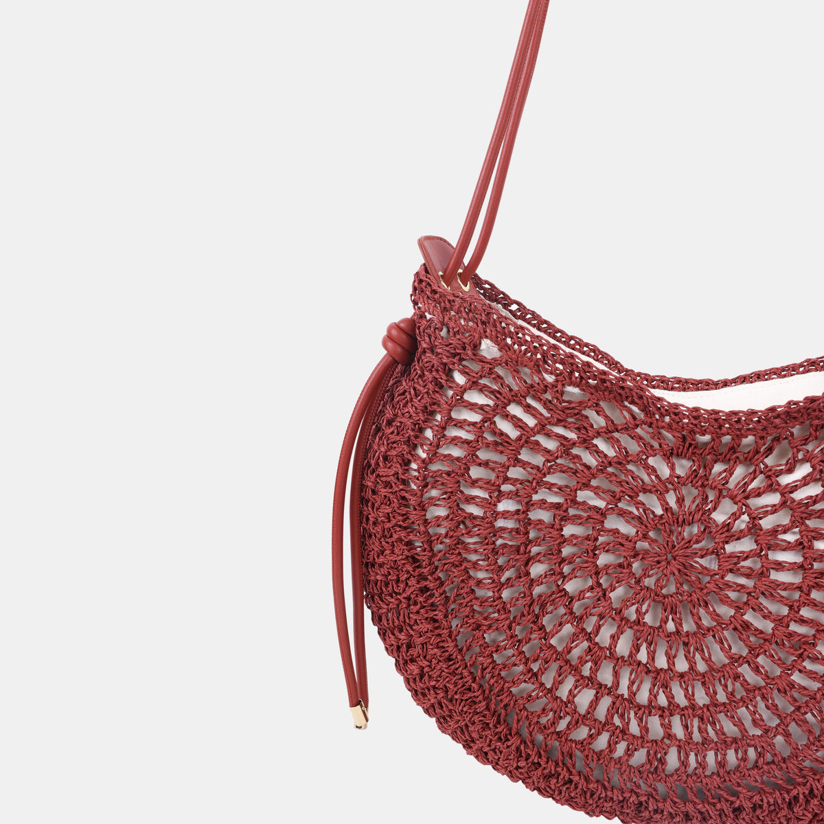 Dolce Vita Freya women's red clutch, detail view