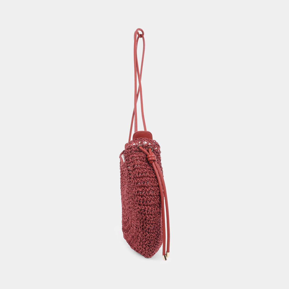 Dolce Vita Freya Red Women's Clutch, side profile - view 3