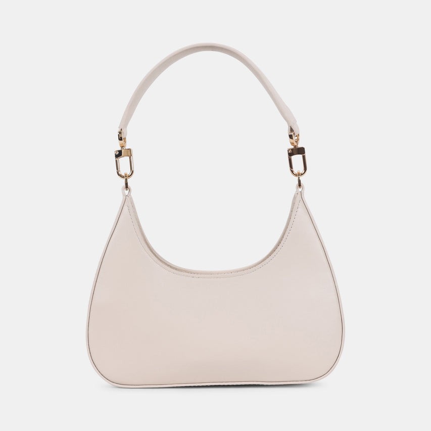 Dolce Vita Solen women's cream mini bag, alternate front view