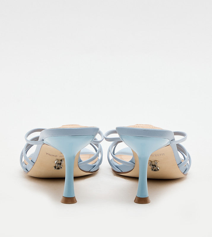 Edna Blue Women's Heeled Sandals - view 3