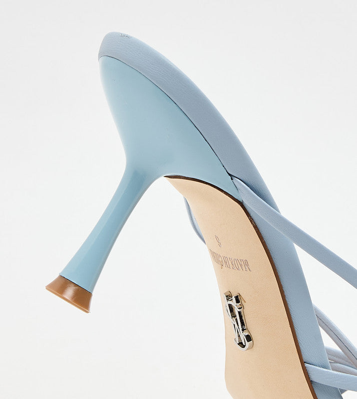 Edna Blue Women's Heeled Sandals - view 6
