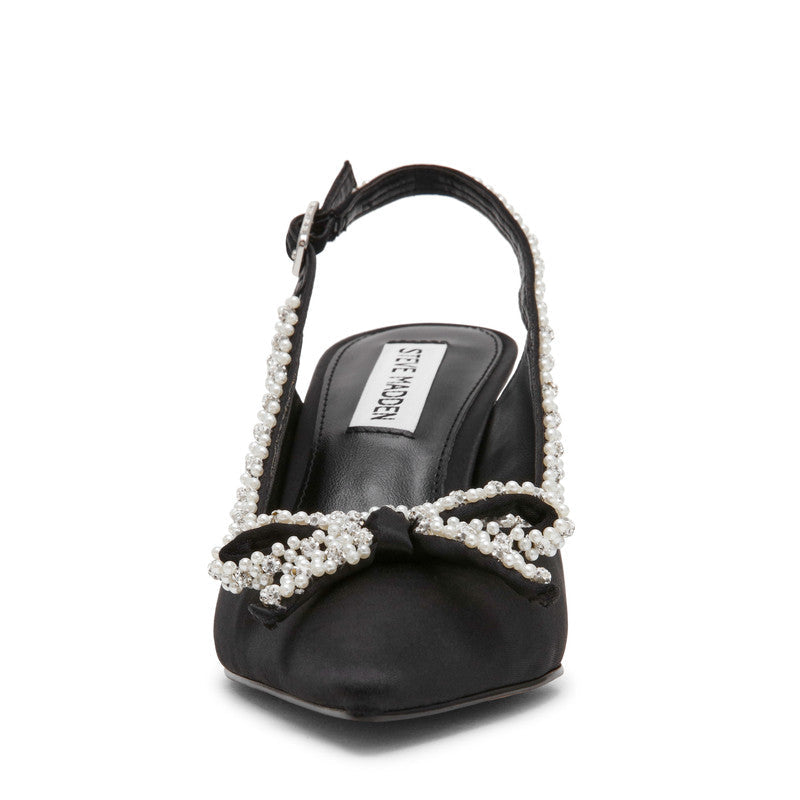 Steve Madden Florissa Women's Black Pumps - front view